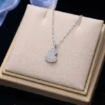 Luxury Paved Gourd Wulu Moissanite Pendant Necklace 925 Silver - Image 3