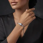 Allure Solitaire Moissanite Bolo Bracelet 925 Silver - Image 5