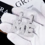 A–Z Moissanite Initial Letter Pendant Group Buy – 925 Silver - Image 4