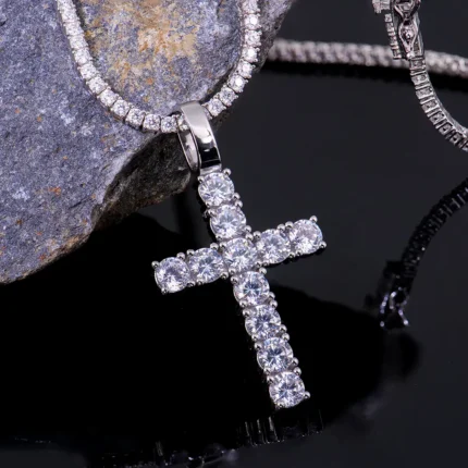 Moissanite Cross Pendant Group Buy