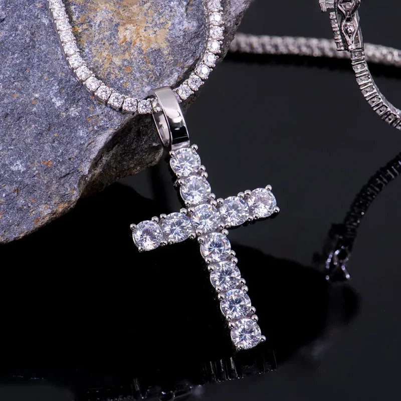 Moissanite Cross Pendant Group Buy