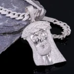 Jesus Piece Moissanite Pendant Group Buy – 925 Silver - Image 2