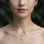 Luxury Paved Gourd Wulu Moissanite Pendant Necklace 925 Silver - Image 6
