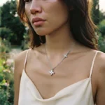 Luxury Clover Charm Moissanite Clavicle Necklace 925 Silver - Image 5