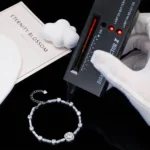 Midsummer Moissanite Station Bracelet 925 Silver - Image 6