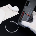 Hexagon Bezel Moissanite Tennis Bracelet 925 Silver - Image 6